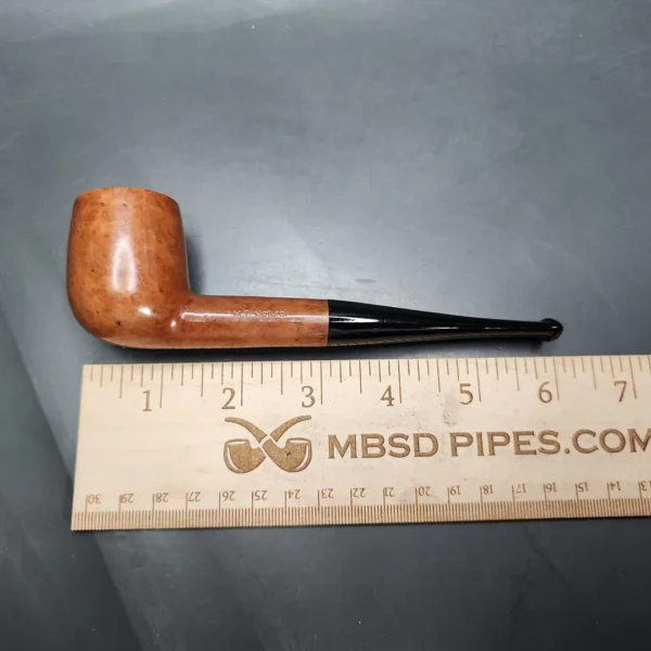 MT Natural Smooth Straight Billiard Estate Briar Pipe, Dutch Estates - Image 10