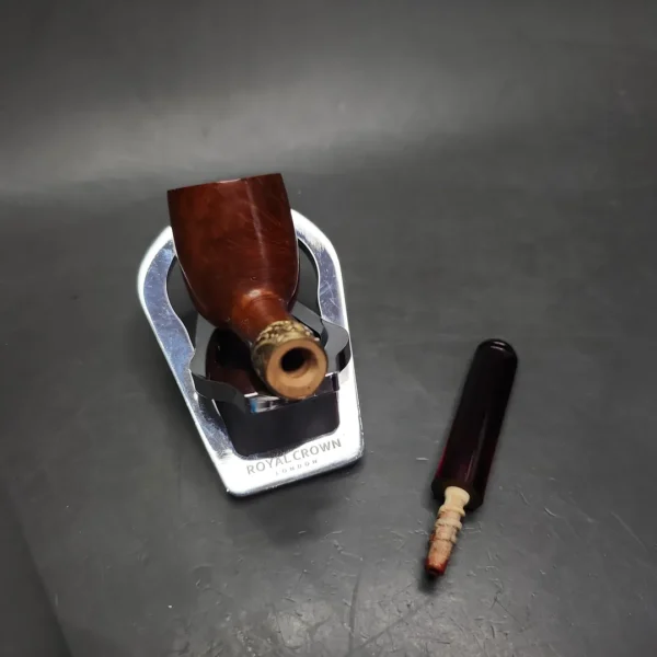 Pre-Kaywoodie KBB Blue Line Bakelite Billiard Estate Briar Pipe, Unsmoked - Image 10