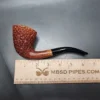 Don Carlos 2 Note Rusticated Bent Dublin Estate Briar Pipe, Italian Estates - Image 10