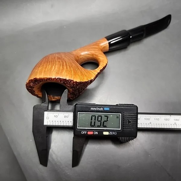 Sumer Smooth Freehand Estate Briar Pipe, 9mm - Image 10