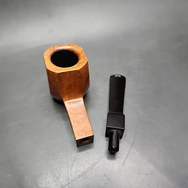 Butz Choquin Cocarde Smooth Foursquare Estate Briar Pipe, French Estates - Image 10
