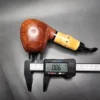 2003 Julius Vesz Hand Cut Bamboo Brandy Estate Briar Pipe, Canadian Estates - Image 10