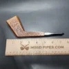 Joe Cortegiano Magnum Rusticated Zulu Estate Briar Pipe, Unsmoked - Image 10