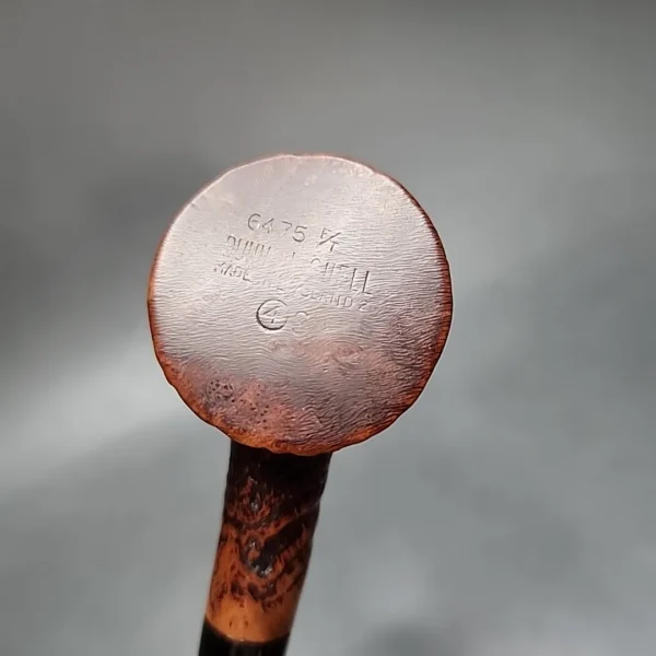 Dunhill Shell 6475 Sandblasted Poker Estate Briar Pipe, English Estates - Image 10