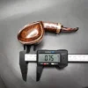 Andrey Kharitonov Smooth Blowfish w/ Mammoth Handmade Briar Pipe, New - Image 10