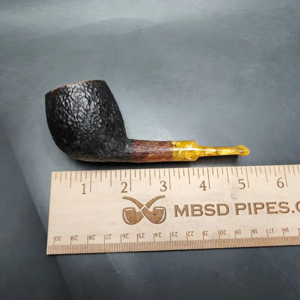 U-Briar Rusticated Anse Estate Briar Pipe, American Estates - Image 10