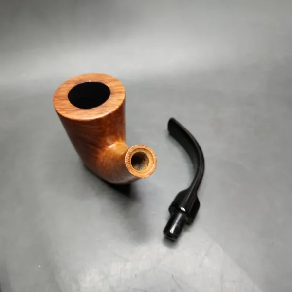 Barling YOW King 6969 T.V.F. Dublin Sitter Estate Briar Pipe, English Estates - Image 11
