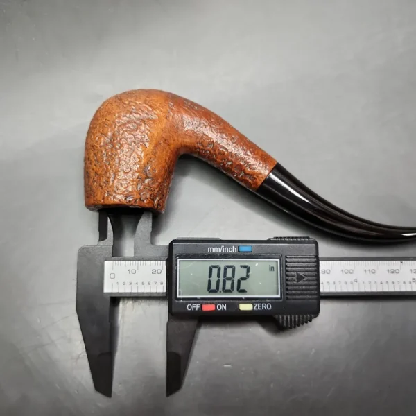 1960 Dunhill Tanshell 120 4T Bent Billiard Estate Briar Pipe, 6mm, English Estates - Image 11