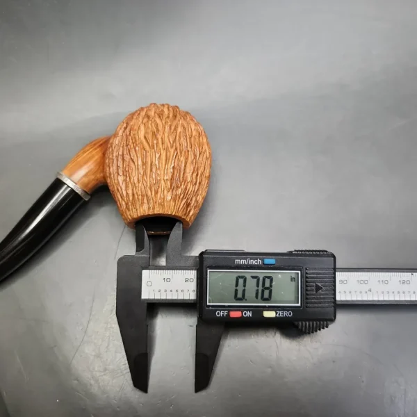 Rolando Negoita Walnut Carved Oom Paul Estate Briar Pipe, American Estates - Image 11