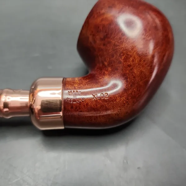 Peterson 2024 Christmas Pipe XL02 Smooth Apple Briar Pipe, FT, New - Image 11