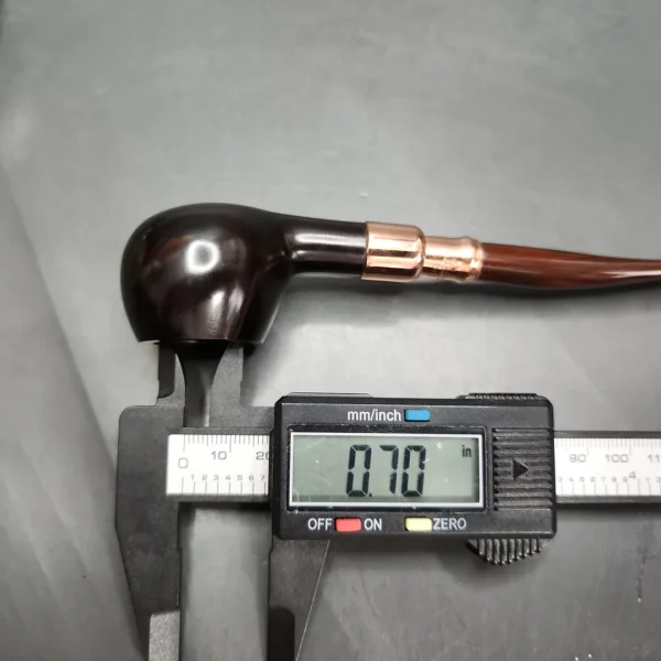 Peterson 2024 Christmas Pipe 406 Heritage Dublin Briar Pipe, FT, New - Image 11