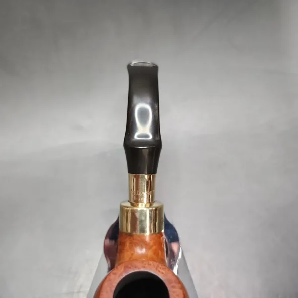 Peterson 03S Gold Spigot Bent Apple Estate Briar Pipe, Irish Estates - Image 11