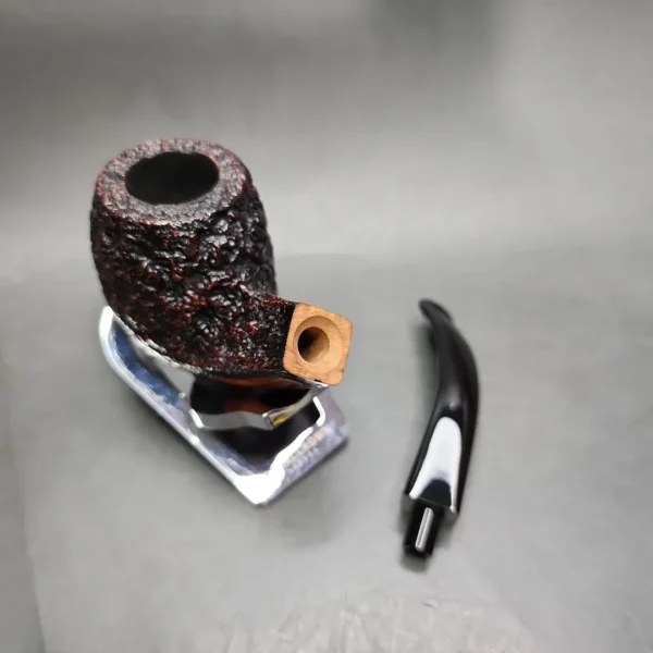 Castello Sea Rock G Bent Billiard Estate Briar Pipe, Italian Estates - Image 11