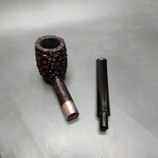Savinelli Le Mie Rusticated Bing Billiard Estate Briar Pipe, Italian Estates - Image 11