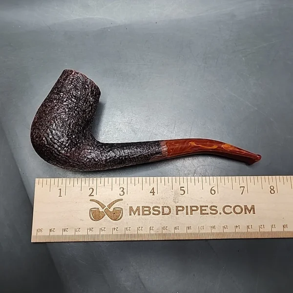 2002 JT Cooke Sandblasted Dunhill LC Estate Briar Pipe, American Estates - Image 11
