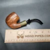 Savinelli Nonpareil 9614 Smooth Oom Paul Estate Briar Pipe, Italian Estates - Image 11
