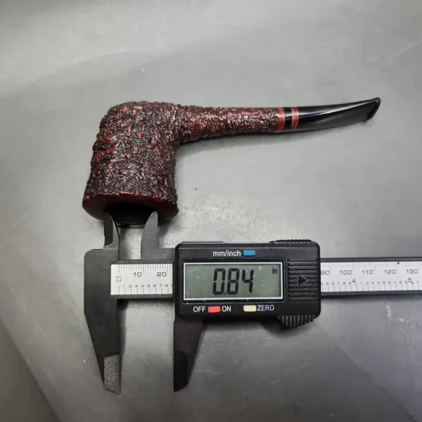 Paolo Becker Rusticated Zulu Estate Briar Pipe, Italian Estates - Image 11