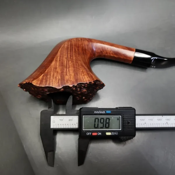 2001 Clarence Mickles Magnum Facet Freehand Estate Briar Pipe, American Estates - Image 10