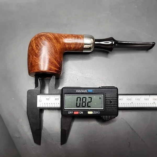 Peterson Irish Made Army 107 Smooth Billiard Estate Briar Pipe, Irish Estates - Image 11