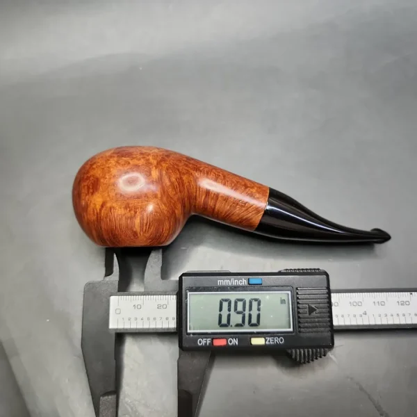 Savinelli De Luxe Milano 320 KS Smooth Author Estate Briar Pipe, Italian Estates - Image 11