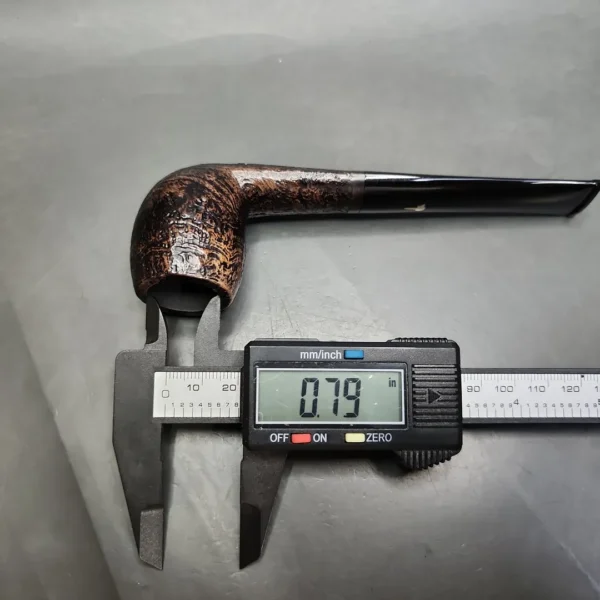 Mastro Geppetto Sandblasted Pear Estate Briar Pipe, Unsmoked - Image 11