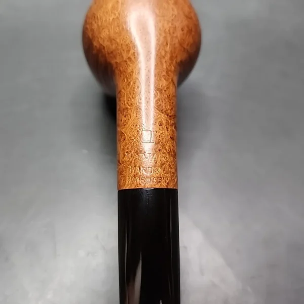 WO Larsen Straight Grain Pearl Smooth Brandy Estate Briar Pipe, Danish Estates - Image 11