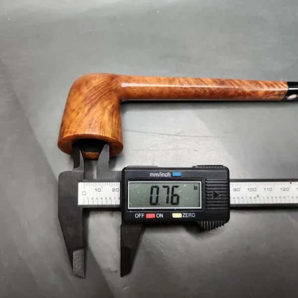 Mastro de Paja Large Smooth Canadian Estate Briar Pipe, Italian Estates - Image 11