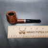 Gigi Fiamma Smooth Panel Billiard Estate Briar Pipe, Unsmoked, 9mm - Image 11