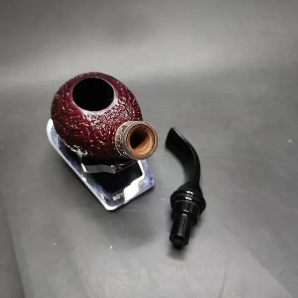 Ser Jacopo Limited Edition Bilbo Rusticated Estate Briar Pipe, Italian Estates - Image 11