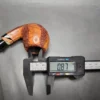 Mastro De Paja Unica Partially Rusticated Brandy Estate Briar Pipe, Italian Estates - Image 11