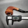 Don Carlos 2 Note Rusticated Bent Dublin Estate Briar Pipe, Italian Estates - Image 11