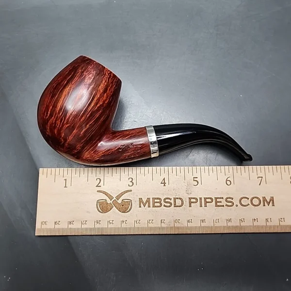Ser Jacopo Maxima Maxima L2 Smooth Egg Estate Briar Pipe, Italian Estates - Image 11