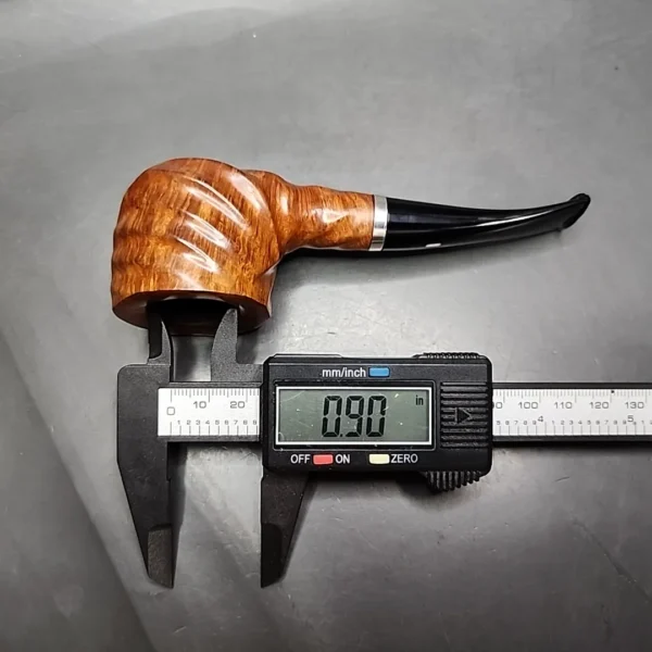 Castello "Castello" 4K Shape 55 Pot Estate Briar Pipe, Italian Estates - Image 11