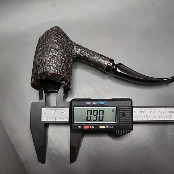 S Bang Pre-1984 Sandblasted Freehand Sitter Estate Briar Pipe, Unsmoked - Image 11