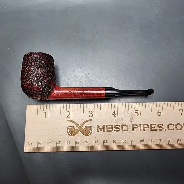 Mastro Geppetto Rusticato Partially Rusticated Lovat Estate Briar Pipe, Unsmoked - Image 11