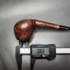 Mark Tinsky Mocha Group 6 Smooth Prince Estate Briar Pipe, American Estates - Image 11