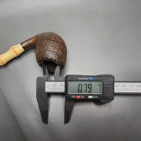 Tsuge 503 Sandblasted Estate Briar Pipe - Image 11
