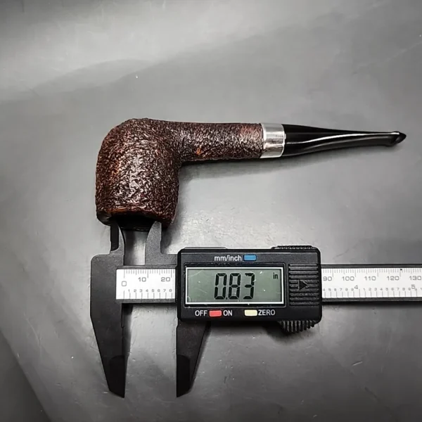 Peterson Donegal Rocky 106 Rusticated Billiard Estate Briar Pipe, Irish Estates - Image 11