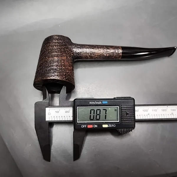 Savory's Argyll 207 Sandblasted Poker Estate Briar Pipe, English Estates - Image 11