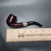 Savinelli 130th Anniversary Smooth Bent Billiard Estate Briar Pipe, 9mm, Unsmoked - Image 11