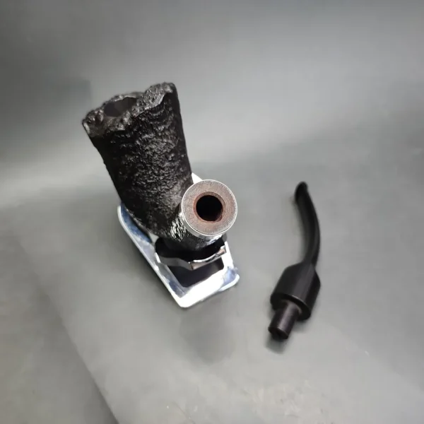 Sasieni 5Dot Sandblasted Freehand Estate Briar Pipe, English Estates - Image 12