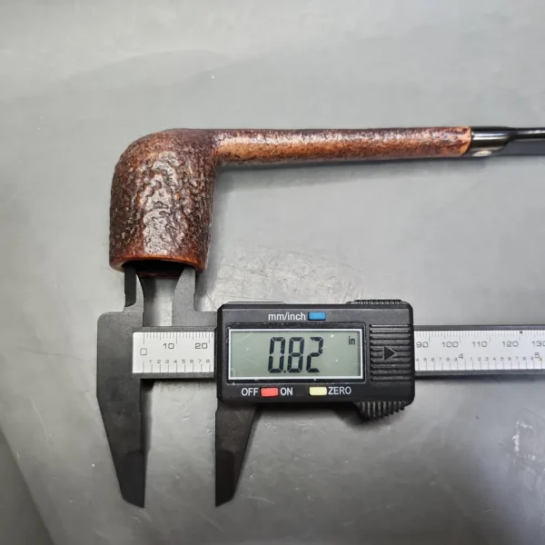 GBD Conquest Prehistoric 262 Sandblasted Lumberman Estate Briar Pipe, English Estates - Image 12