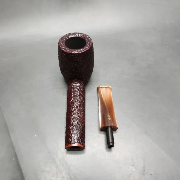 Savinelli Esploratore Bascaiolo 803 Rusticated Canadian Briar Pipe, New - Image 12