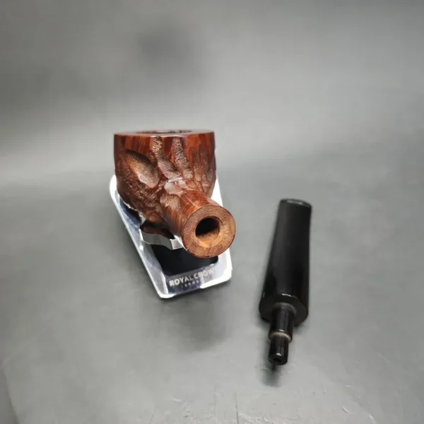 Custombilt Rusticated Pot Estate Briar Pipe, American Estates - Image 12