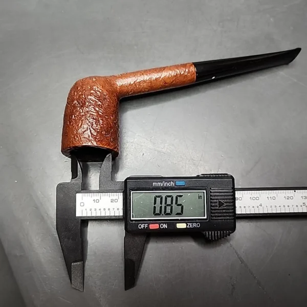 1963 Dunhill Tanshell 137 Sandblasted Dublin Estate Briar Pipe, English Estates - Image 12