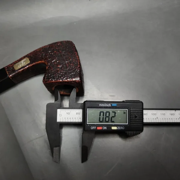 Savinelli Collection 1985 Sandblasted Panel Dublin Estate Briar Pipe, 6mm, Italian Estates - Image 12
