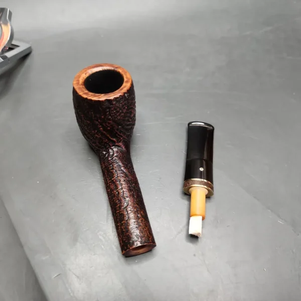 Savinelli Punto Oro Mister G 806 Estate Briar Pipe, 6mm, Italian Estates - Image 12