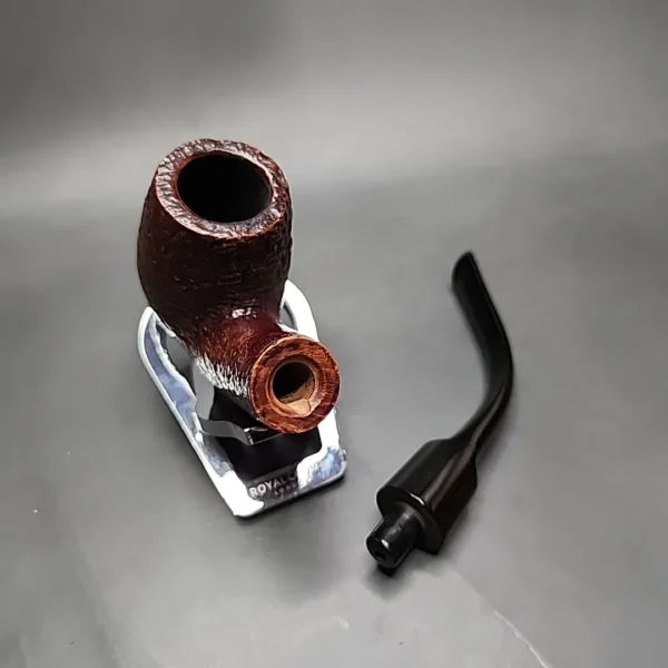 Comoys Sandblast Extraordinare XL Bent Billiard Estate Briar Pipe - Image 12