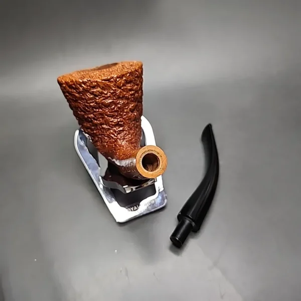 Don Carlos 2 Note Rusticated Bent Dublin Estate Briar Pipe, Italian Estates - Image 12
