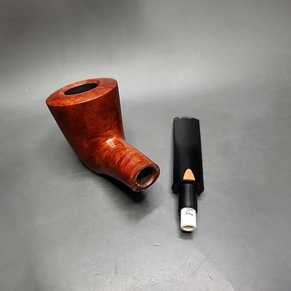 Vauen by Barontini Smooth Hawkbill Estate Briar Pipe, Unsmoked, 9mm - Image 12